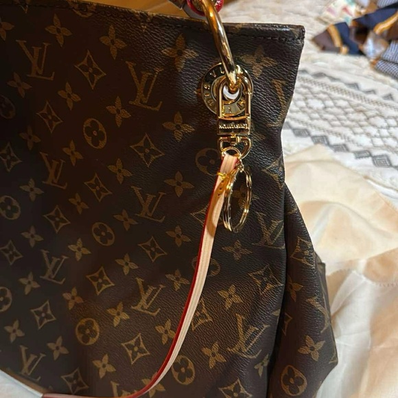 Brown Monogram Handbag - Picture 2 of 6